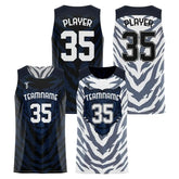Wolf Custom Reversible Basketball Jersey
